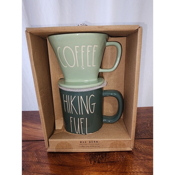 Rae Dunn Coffee Drip‎ Hiking Mug - Picture 1 of 4